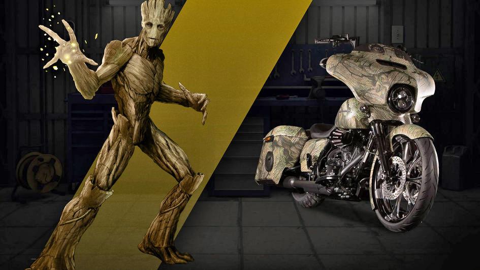 Check out these Marvel & Harley-Davidson official collaboration motorcycles