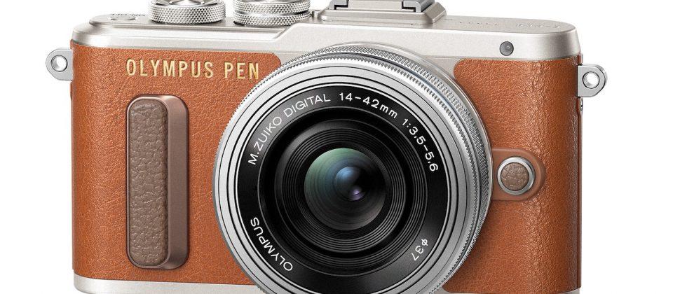 Olympus PEN E-PL8 packs retro style and selfie features