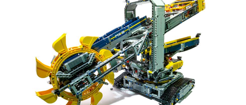 lego bucket wheel excavator for sale
