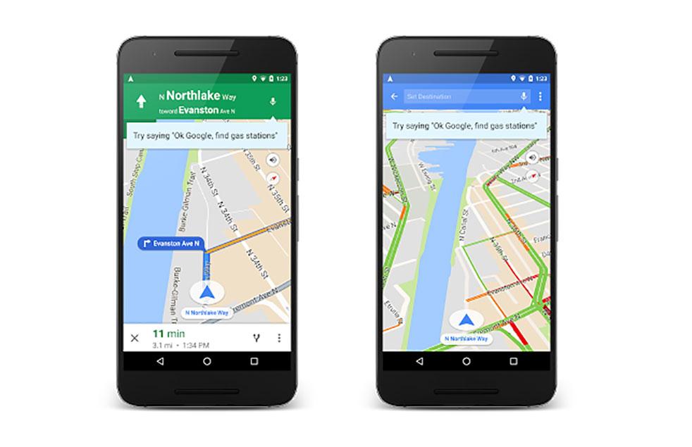 Google Maps gains new voice commands via "OK Google" SlashGear
