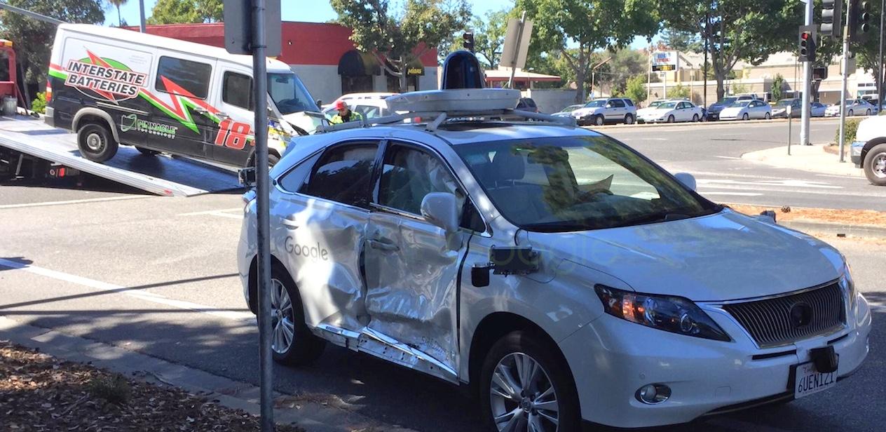 Google self-driving car suffers its worst accident, still the human driver's fault