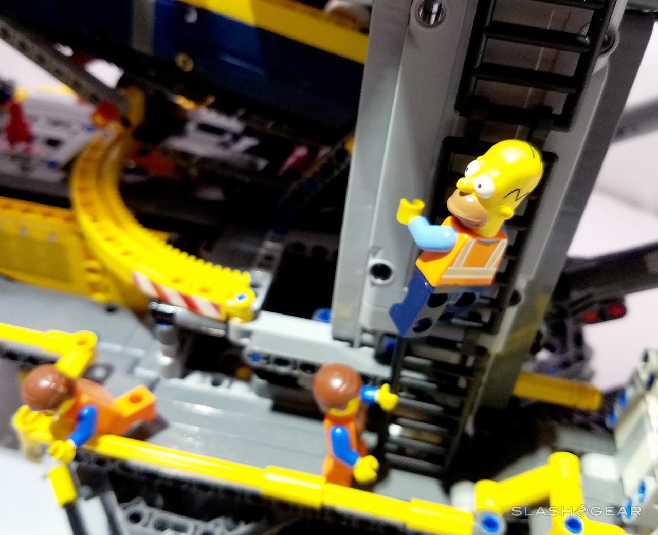 lego bucket wheel excavator problems