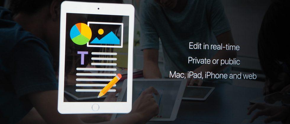 Apple adds real-time collaboration to iWork