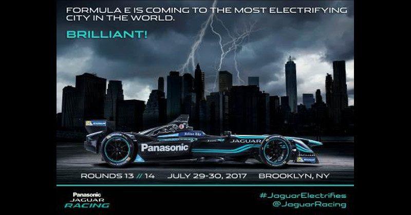 Jaguar welcomes historic New York City leg of Formula E championship