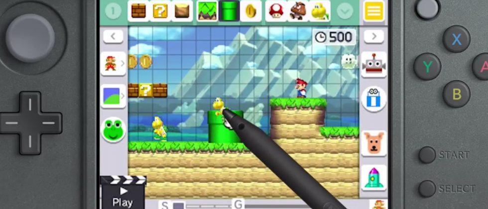 Super Mario Maker arrives on 3DS in December