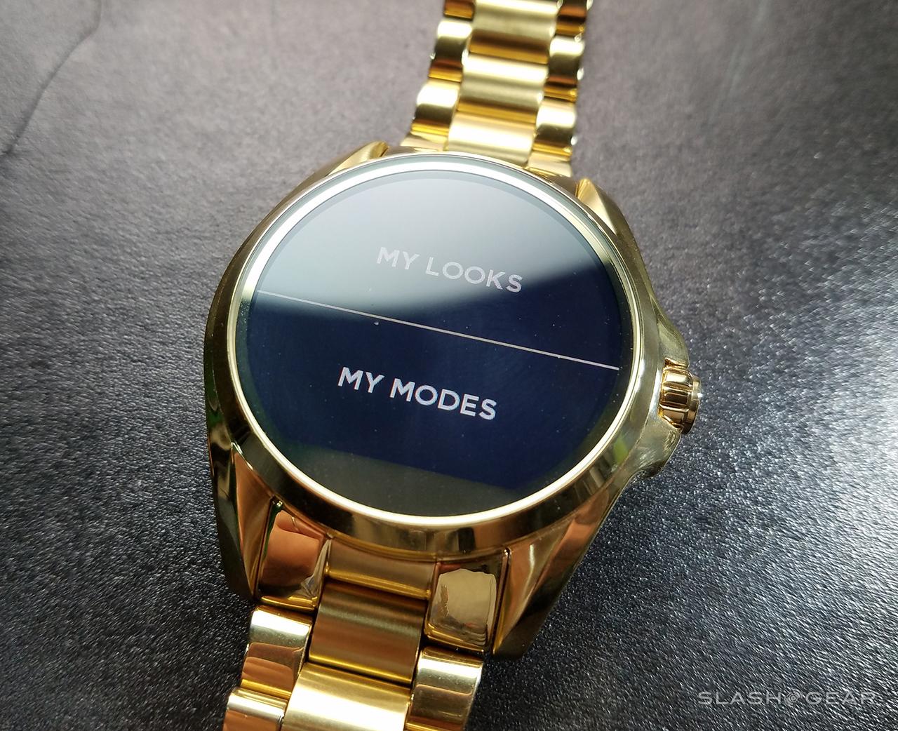 is michael kors smartwatch waterproof