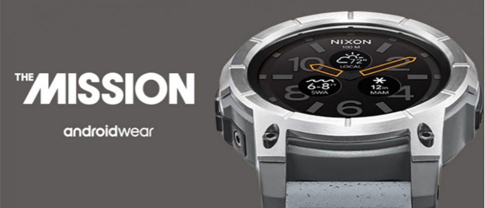 nixon mission android wear