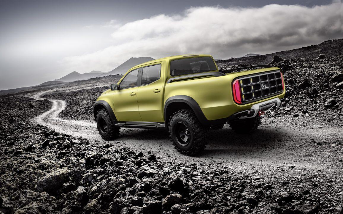 Mercedes-Benz Concept X-CLASS – Erster Ausblick auf den neuen Pickup mit Stern