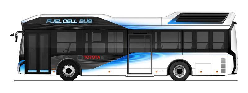 Toyota reveals fuel cell bus for 2017, can serve as emergency generator