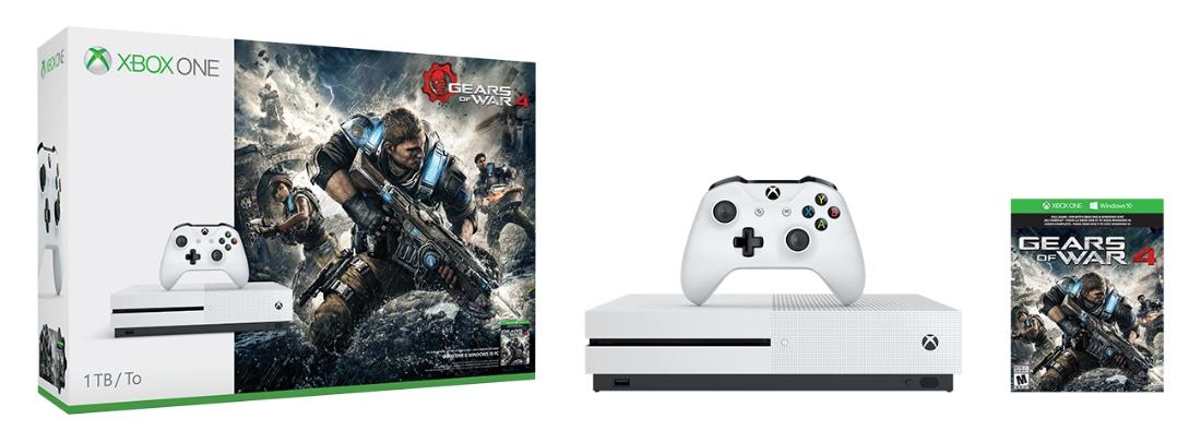 Microsoft announces two more Xbox One S Gears of War 4 bundles