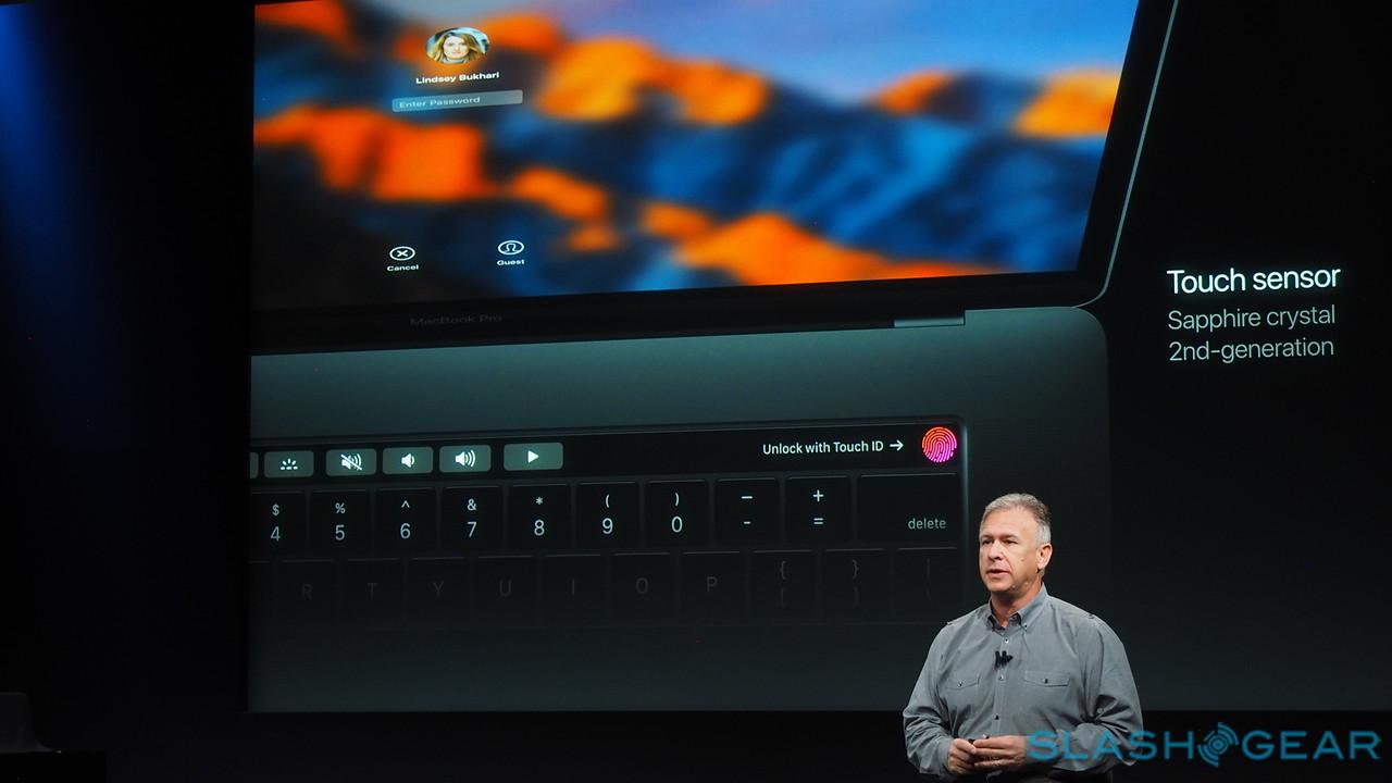 Apple Touch Bar detailed