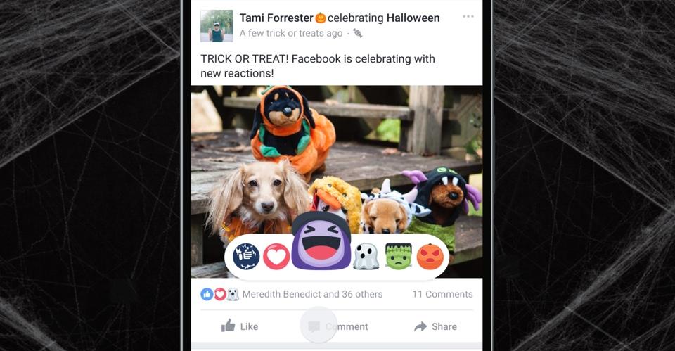 Get spooky on Facebook Live with Halloween-themed filters