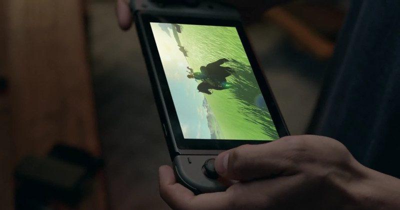 does the nintendo switch have a touch screen