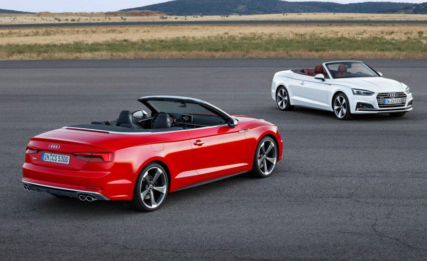 2018 Audi A5 & S5 Cabriolet models bring open-top fun