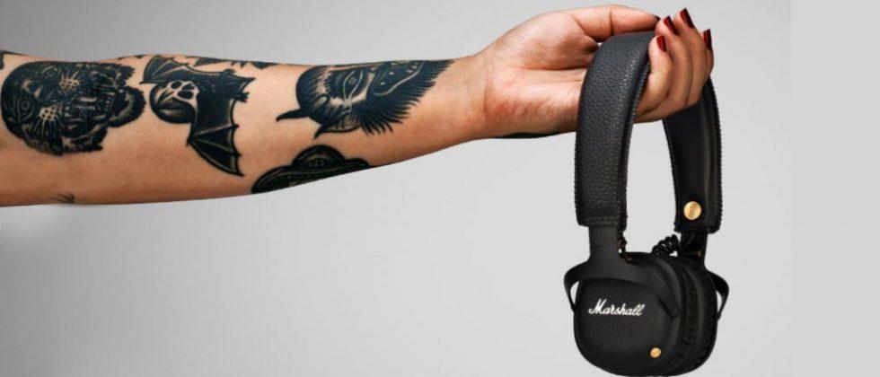 Marshall Mid Bluetooth headphones boast 30+ hours of playback