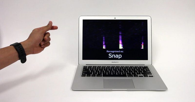 Smartwatch mod uses accelerometer to “see” objects, gestures