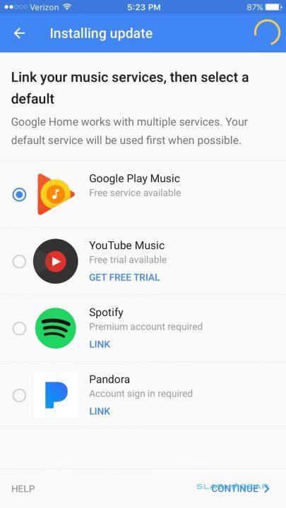 google home spotify multiple accounts