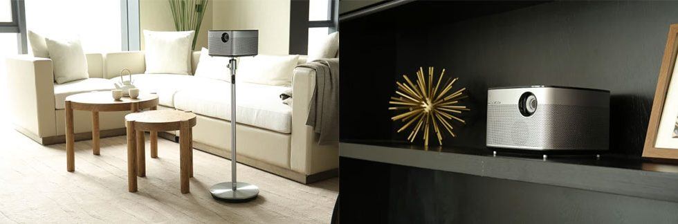 XGIMI H1 4K 3D smart projector throws a 300-inch image