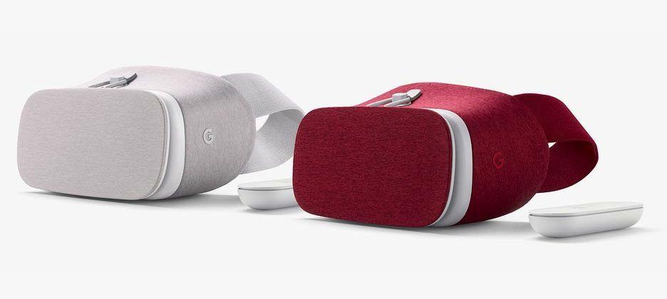 Daydream View VR headsets in Crimson and Snow colors start shipping