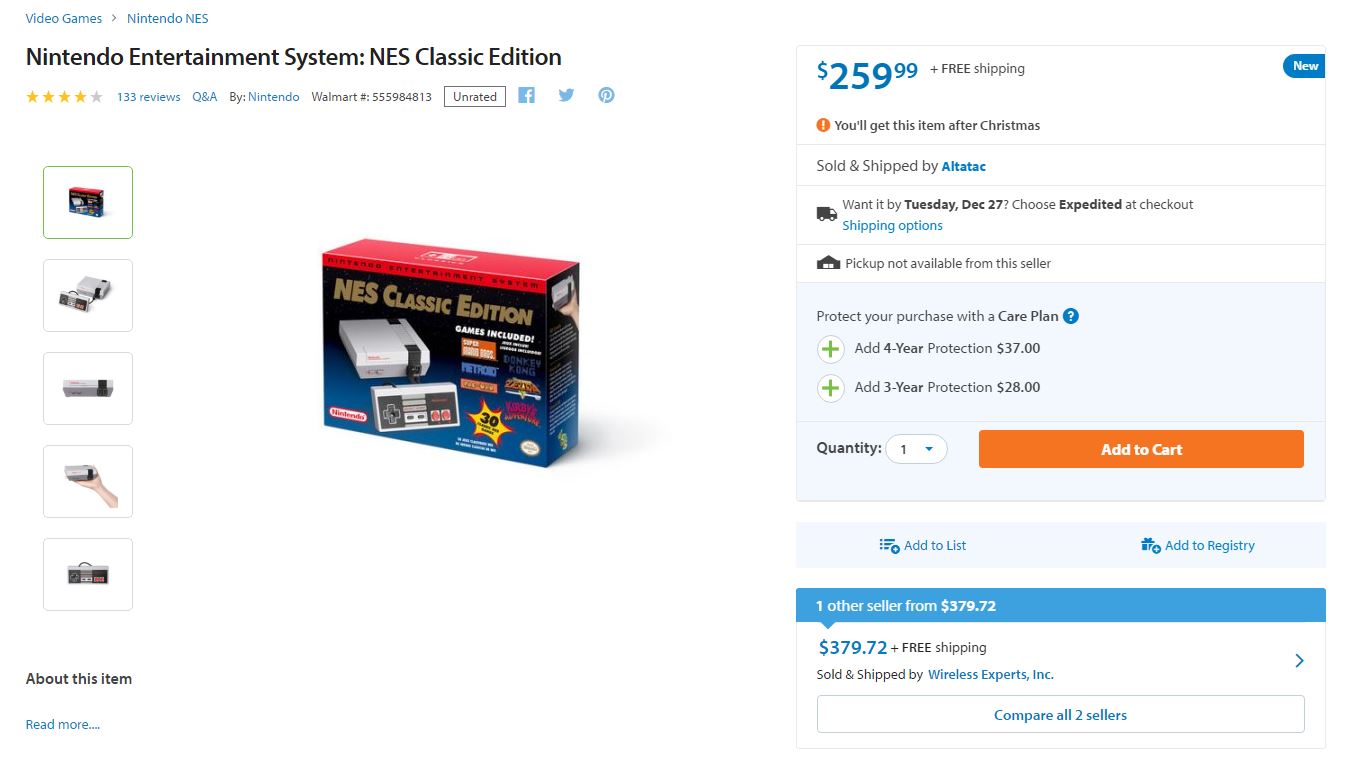 nes price today