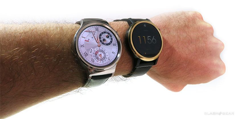 thinnest android wear watch