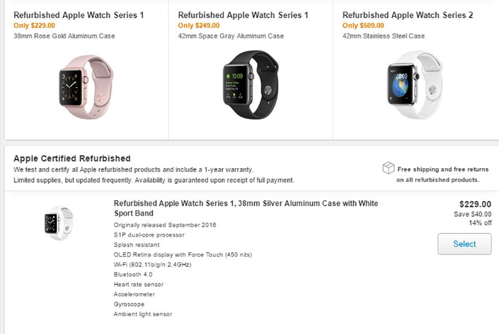 refurbished apple watch series 4 42mm