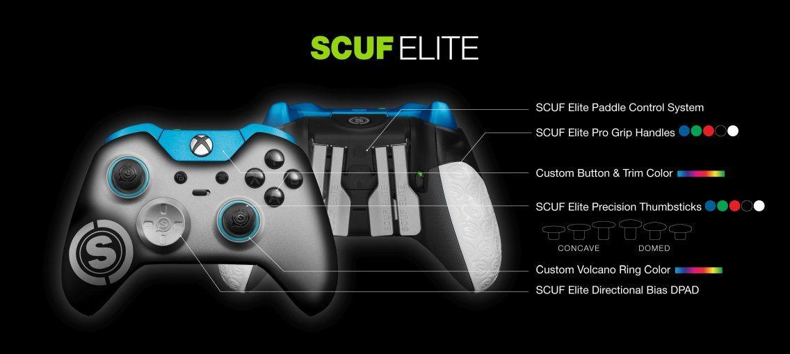 SCUF Elite Custom Xbox Elite Wireless Controller Debut SlashGear