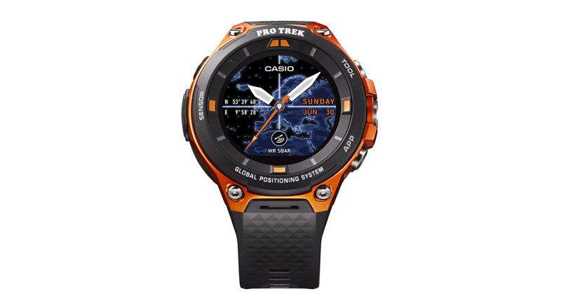 casio gps smart watch