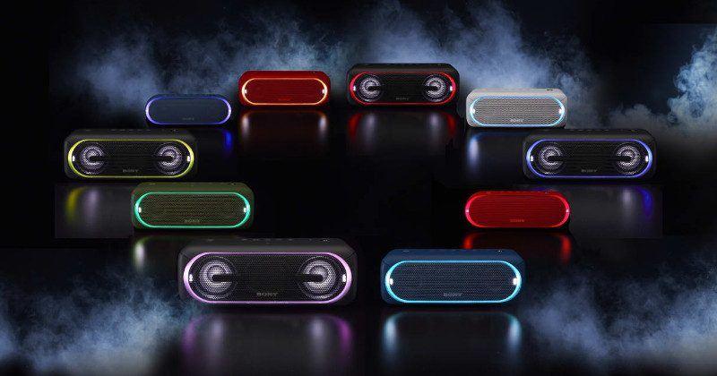Sony EXTRA BASS wireless speakers brings light to the party