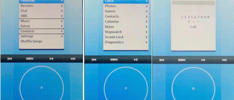iPod click wheel-based iPhone OS prototype footage surfaces