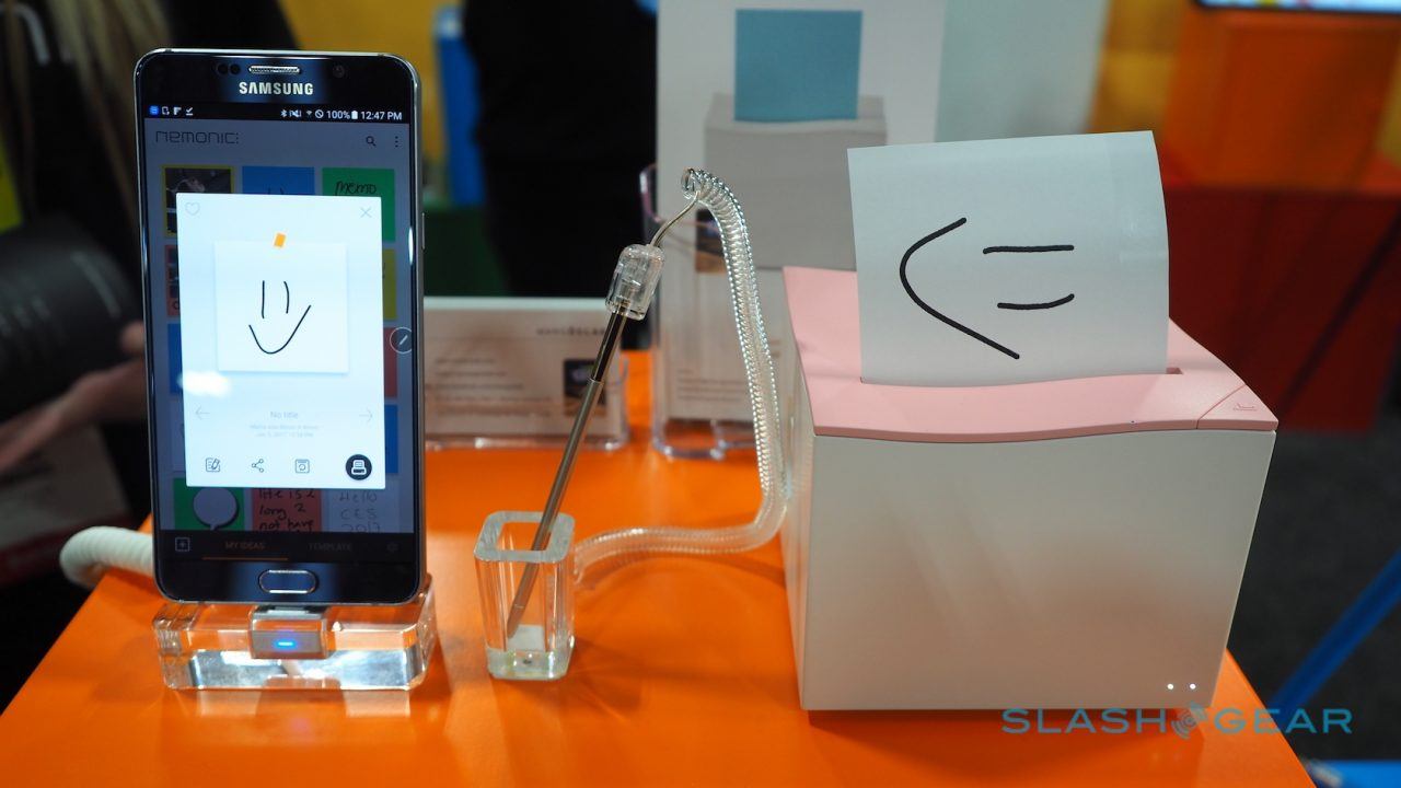 sticky note printer
