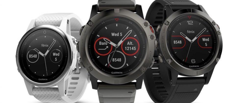 Garmin Fenix 5 smartwatch comes in small and ultra-rugged styles