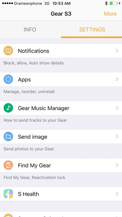 samsung gear fit manager on iphone