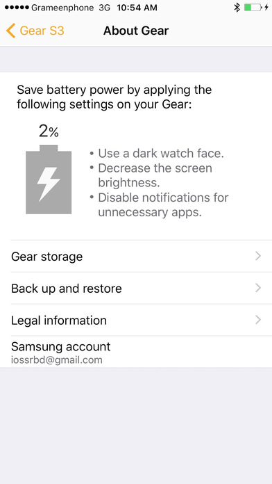 gear fit app store