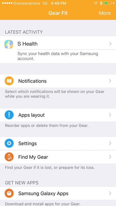 gear fit app for iphone