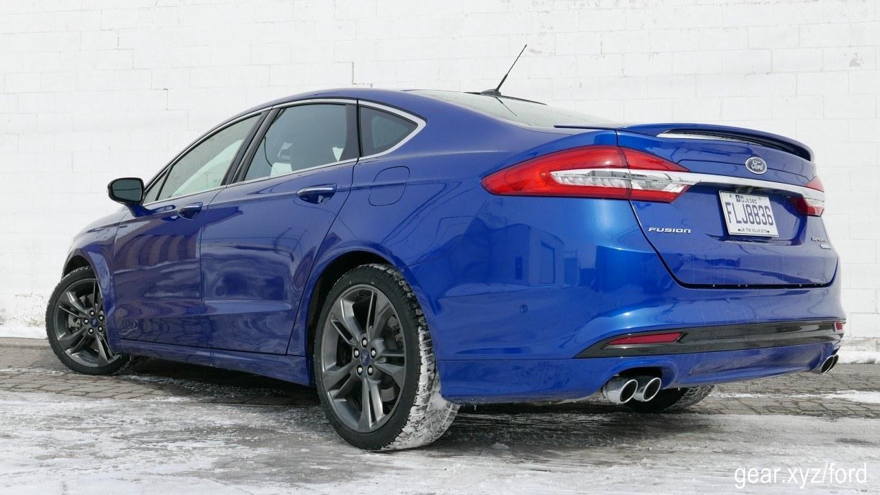2017 Ford Fusion Sport Review Blue Oval Q Ship Cancels Mid Size The 2017 Ford Fusion Sport Is Not A Sedan In Same Way Unuming Galaxie 500s Outed With Elephantine 390 And 427 Cubic Inch V8s Weren T