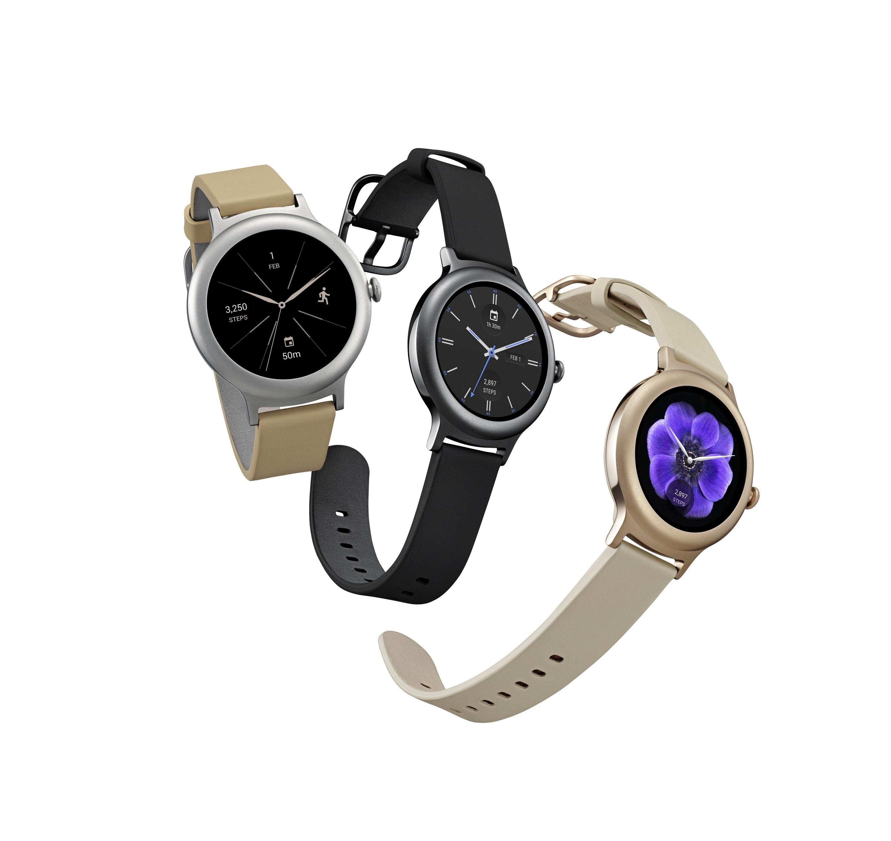lg watch style titanium