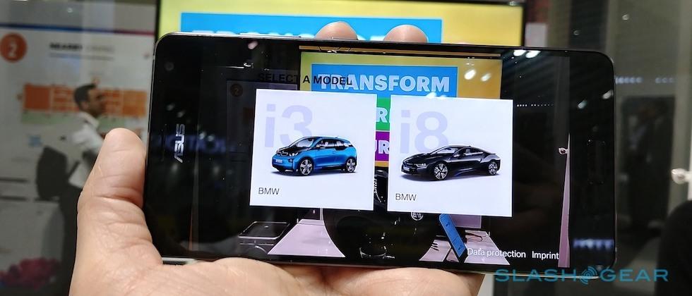 ASUS ZenFone AR hands-on: Google Tango sells us a BMW