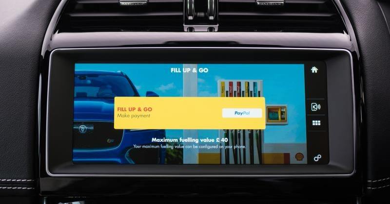 Jaguar, Shell lets you pay for your fuel with your car
