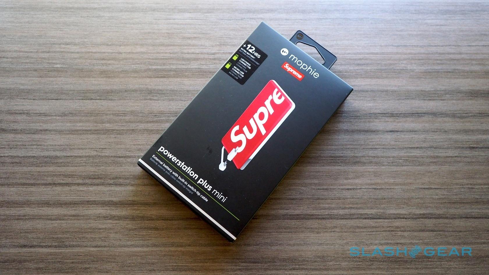 Supreme X Mophie Powerstation Plus Mini Gives Hypebeasts A Boost
