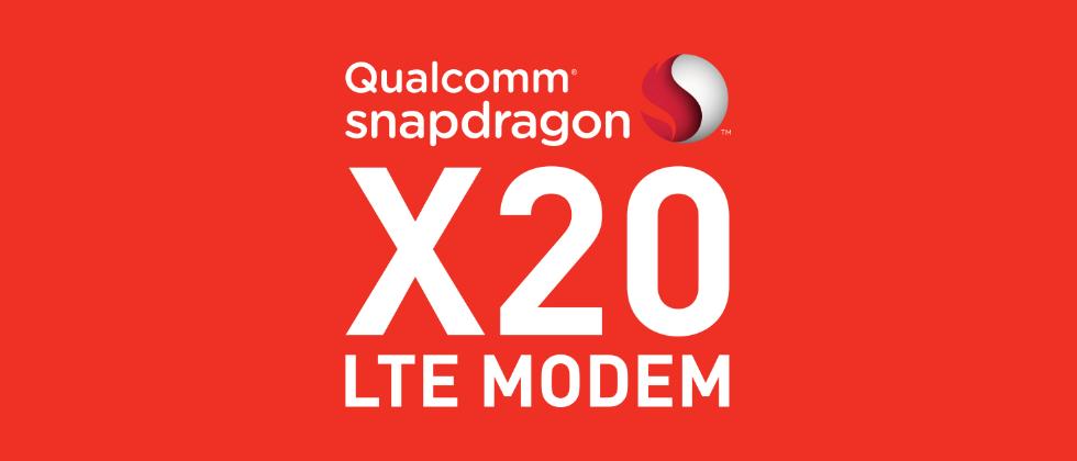 Qualcomm X20 promises faster-than-fiber Gigabit LTE