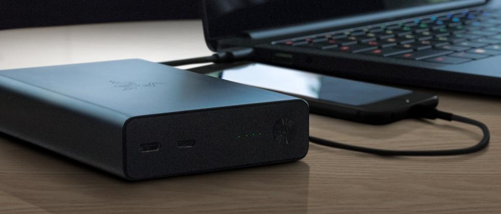 Razer Power Bank equips Qualcomm Quick Charge 3.0