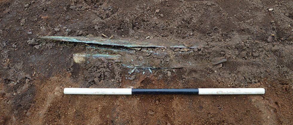 Late Bronze Age sword and golden spear found in Scotland