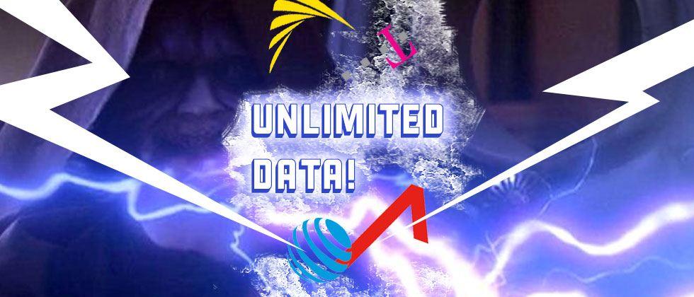 Unlimited Data plans from Verizon vs AT&T vs T-Mobile vs Sprint: a brief review