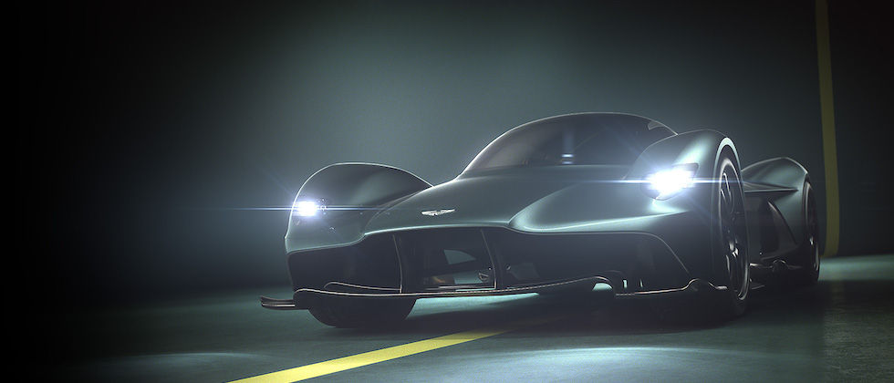 Aston Martin Valkyrie rides forth as AM-RB 001 gets named
