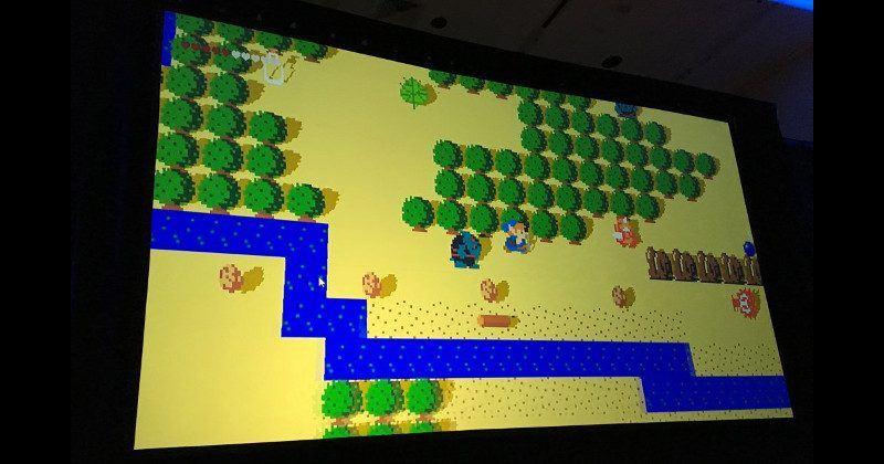 Zelda Breath of the Wild prototype was a deceptive 8-bit version
