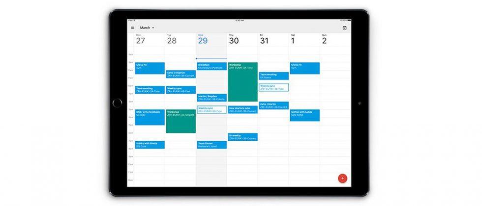 Google Calendar launches for iPad