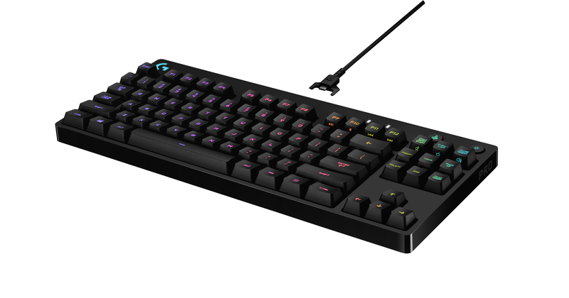 Logitech’s G Pro Mechanical Keyboard was made with pro gamers in mind