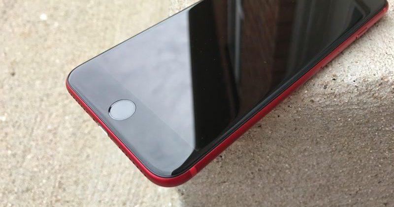New Red Iphone 7 Already Modded With Black Display On Front Slashgear