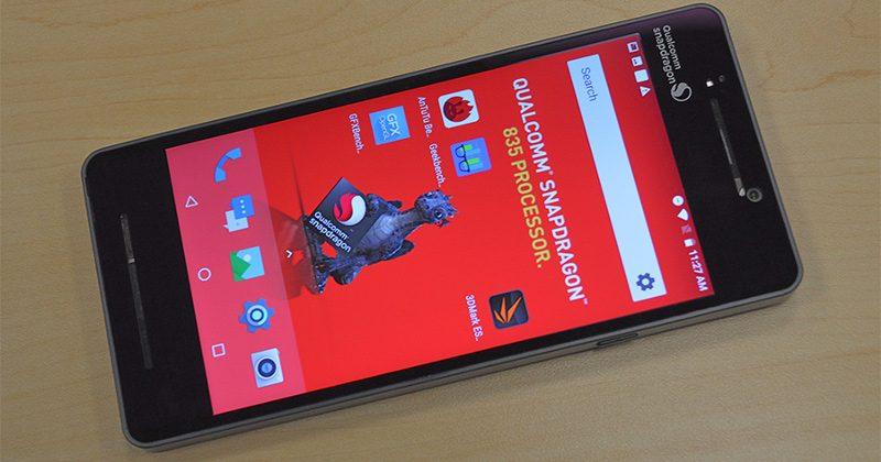 Qualcomm Snapdragon 835 benchmarks produced mixed results